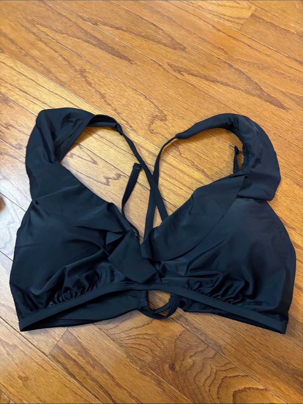Cupshe Black Women's Bikini Top NWOT
